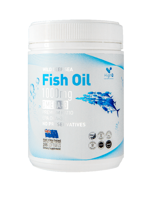 HighQ Fish Oil 1000mg 365s | 新西兰云展厅| 新西兰贸发局| 新西兰